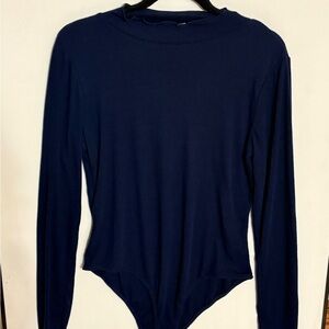 Intimately Free People Deep Blue Soft Bodysuit